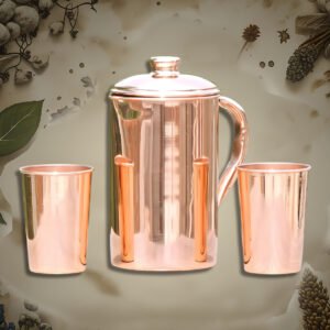 Copper Water Pitcher